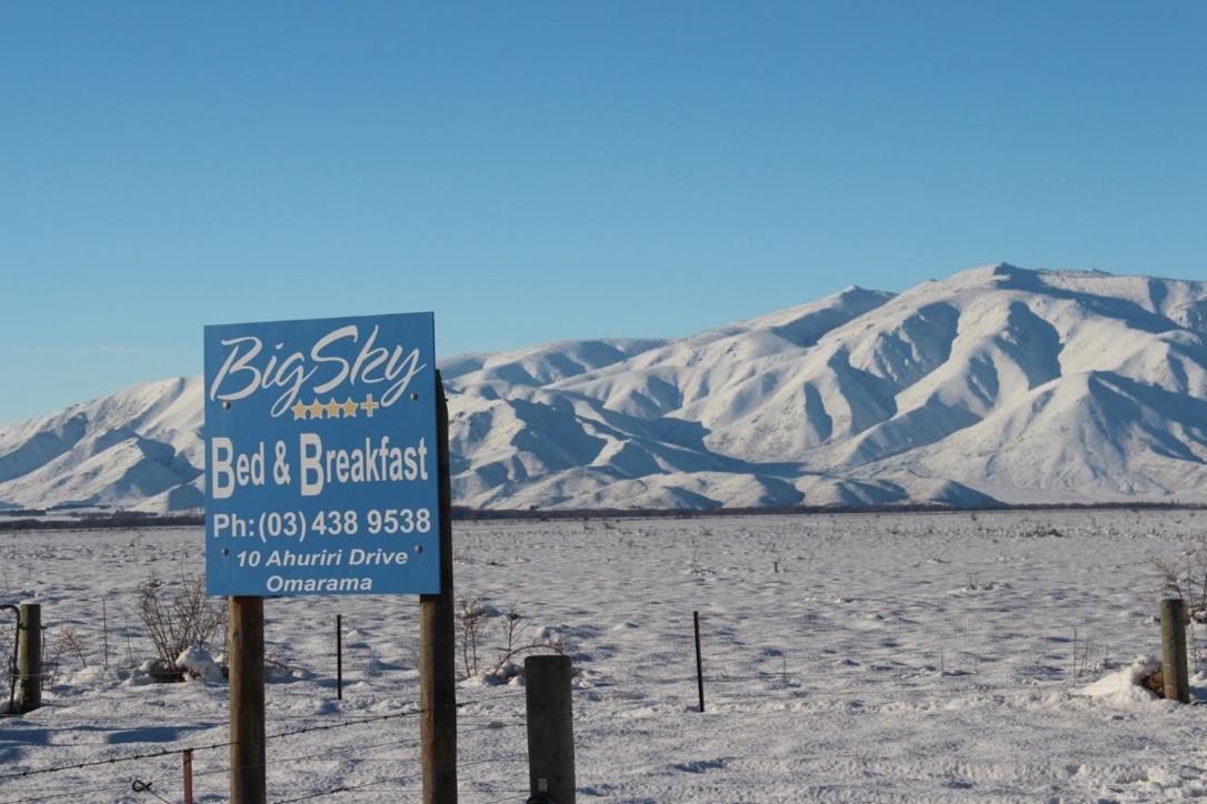 BigSky Bed&Breakfast Omarama Exteriér fotografie